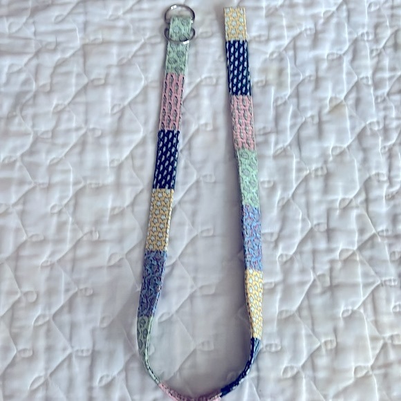 Vineyard Vines Child’s Patchwork D Ring Belt - Picture 7 of 13